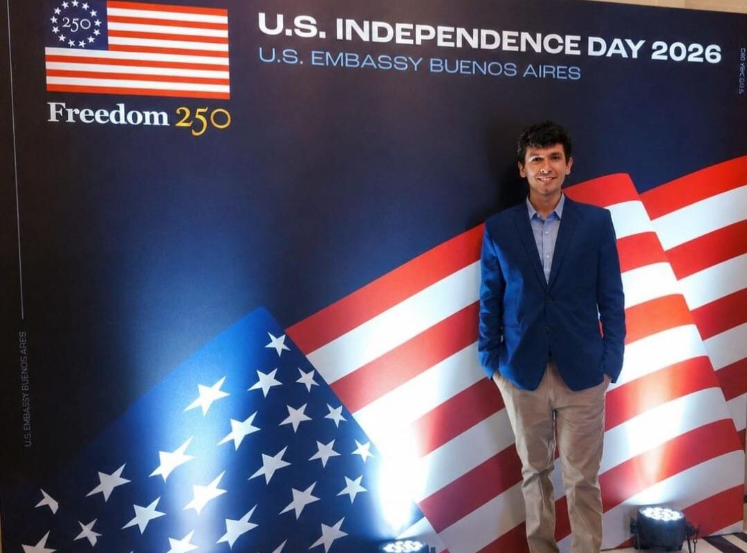 Docente de la UNaF participó de un evento en la embajada norteamericana